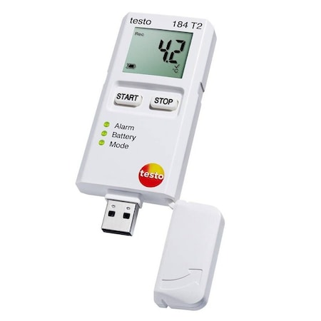 184 T2 Disposable Temp Logger W/ Display, Operating Time: 150 Days